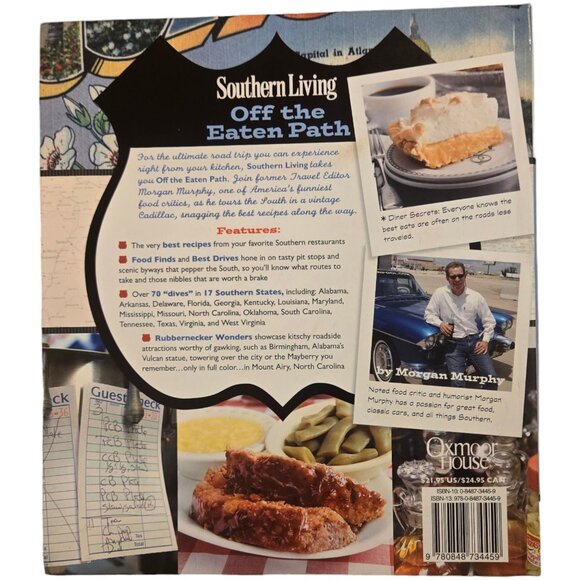Southern Living Off The Eaten Path Book Cookbook By Morgan Murphy Recipe Travel - Picture 2 of 16